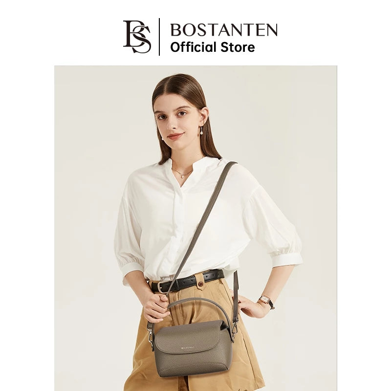 Bostanten Amber Bag, Magnetic Buckle Design Lychee
