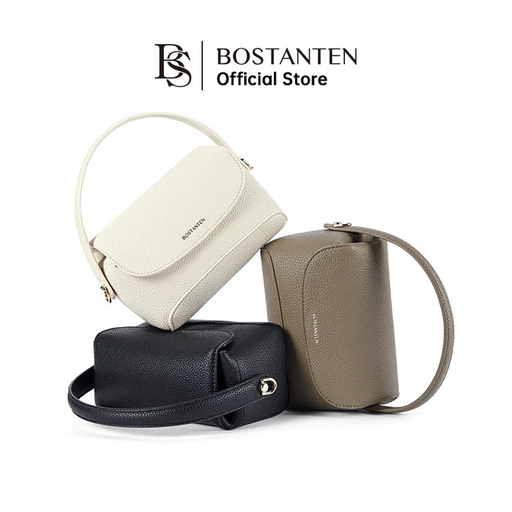 Bostanten Amber Bag, Magnetic Buckle Design Lychee