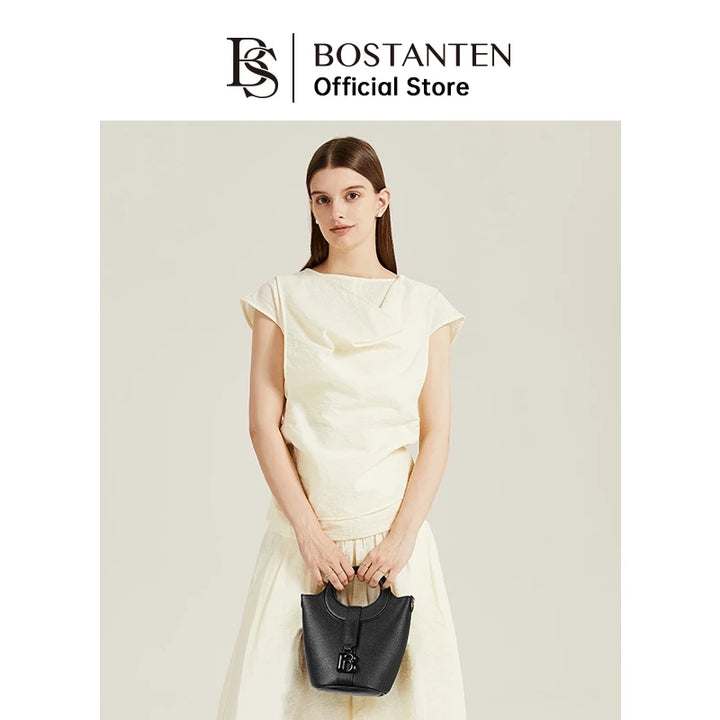 Bostanten Fashion Shoulder Bag and Bucket Bag Style