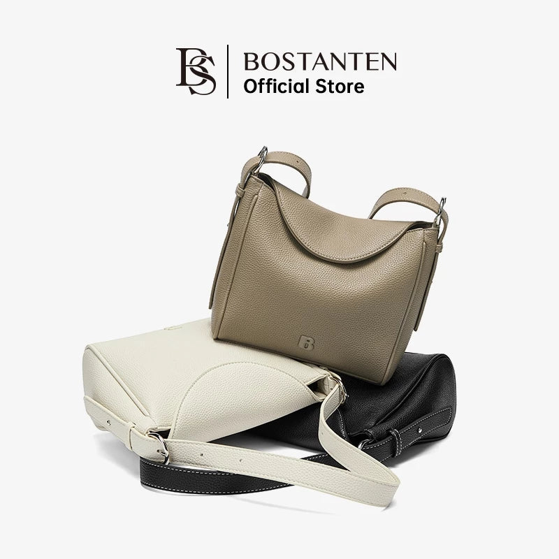 BOSTANTEN ALENA Women's Hobo Bag, Shoulder Bag for Ladies