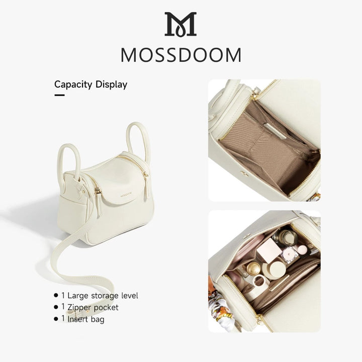 MOSSDOOM Women's Zenith Bag - Compact Luxury Bag for Women