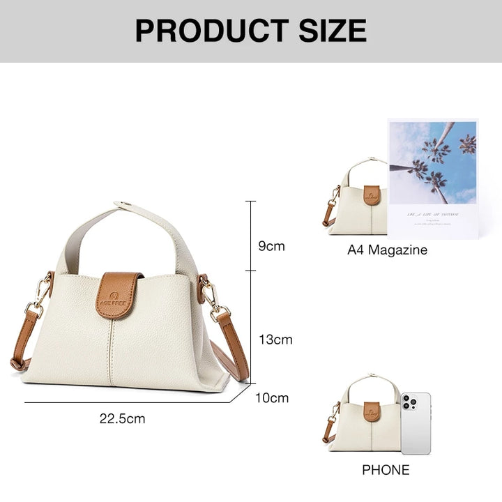 AGE FREE Unique Simple Cute Handbag Casual and All-match Bag for Girls Dumpling Bag