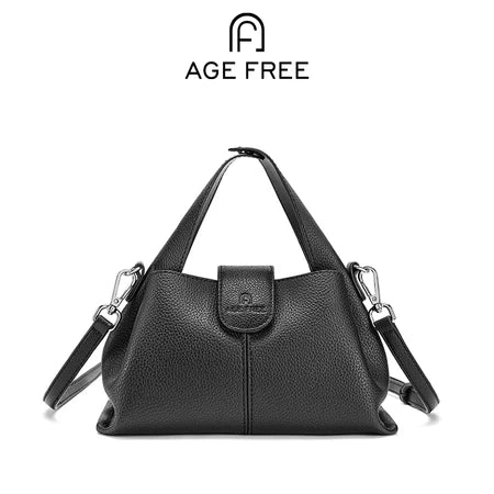 AGE FREE Unique Simple Cute Handbag Casual and All-match Bag for Girls Dumpling Bag