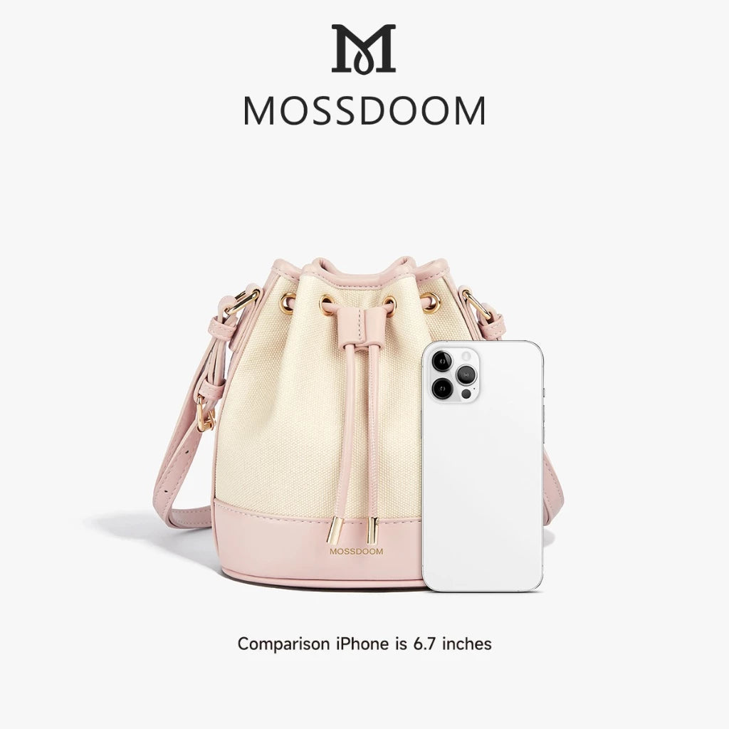 MOSSDOOM Alicia Tote Bag – Cute and Trendy Women's Shoulder Bag / Crossbody Bag