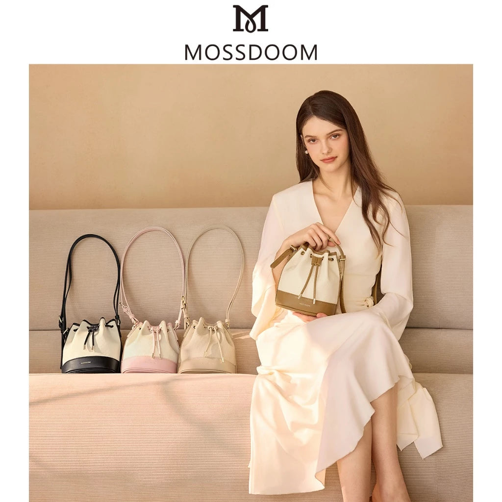 MOSSDOOM Alicia Tote Bag – Cute and Trendy Women's Shoulder Bag / Crossbody Bag