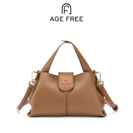 AGE FREE Unique Simple Cute Handbag Casual and All-match Bag for Girls Dumpling Bag