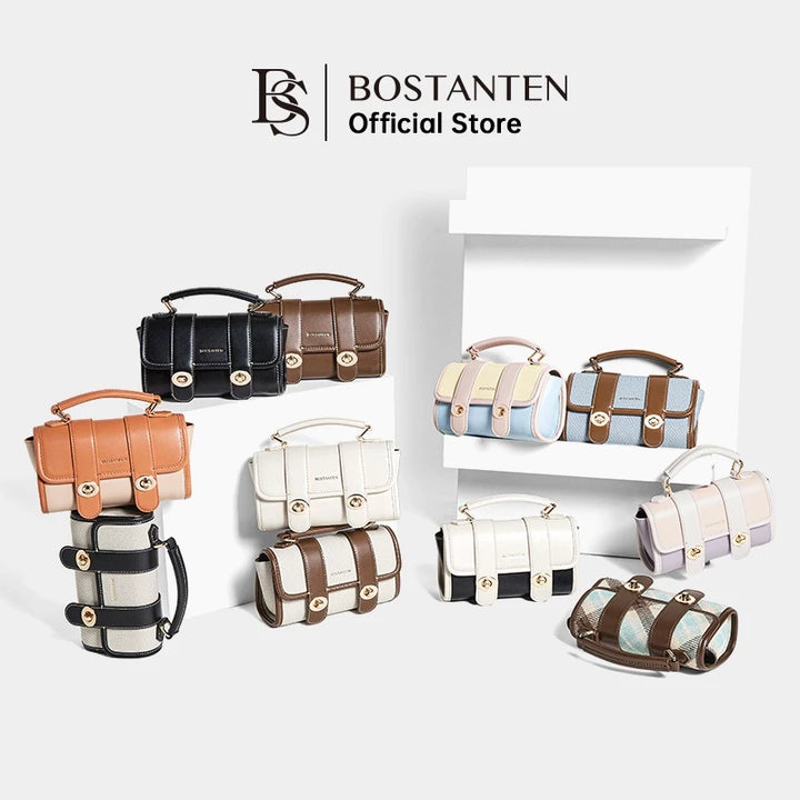 [Marsya Bag] BOSTANTEN Cambridge – Elegant 2-in-1 Women's Handbag & Crossbody Bag (2025 Edition)